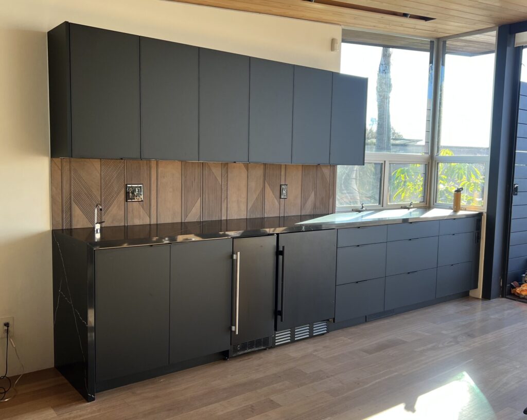 Custom full built Bar remodel in West Los Angeles
