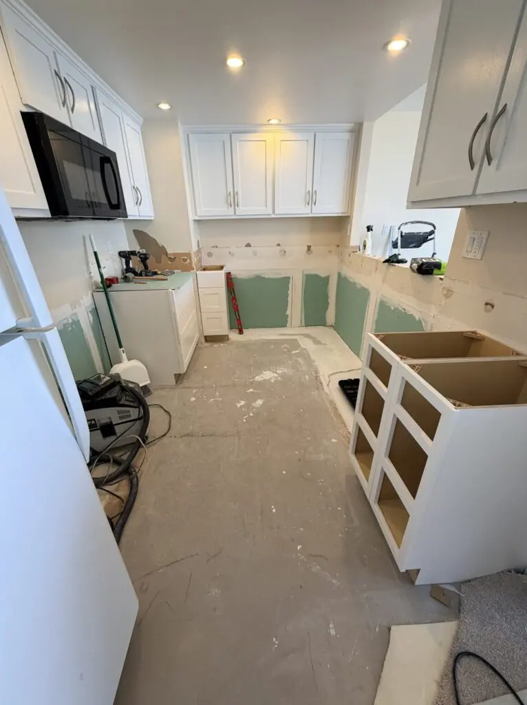 Cabinet Install in Long Beach California